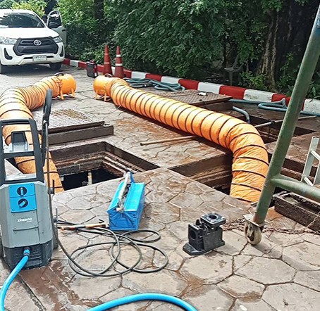 Installation Submersible Motor Pump